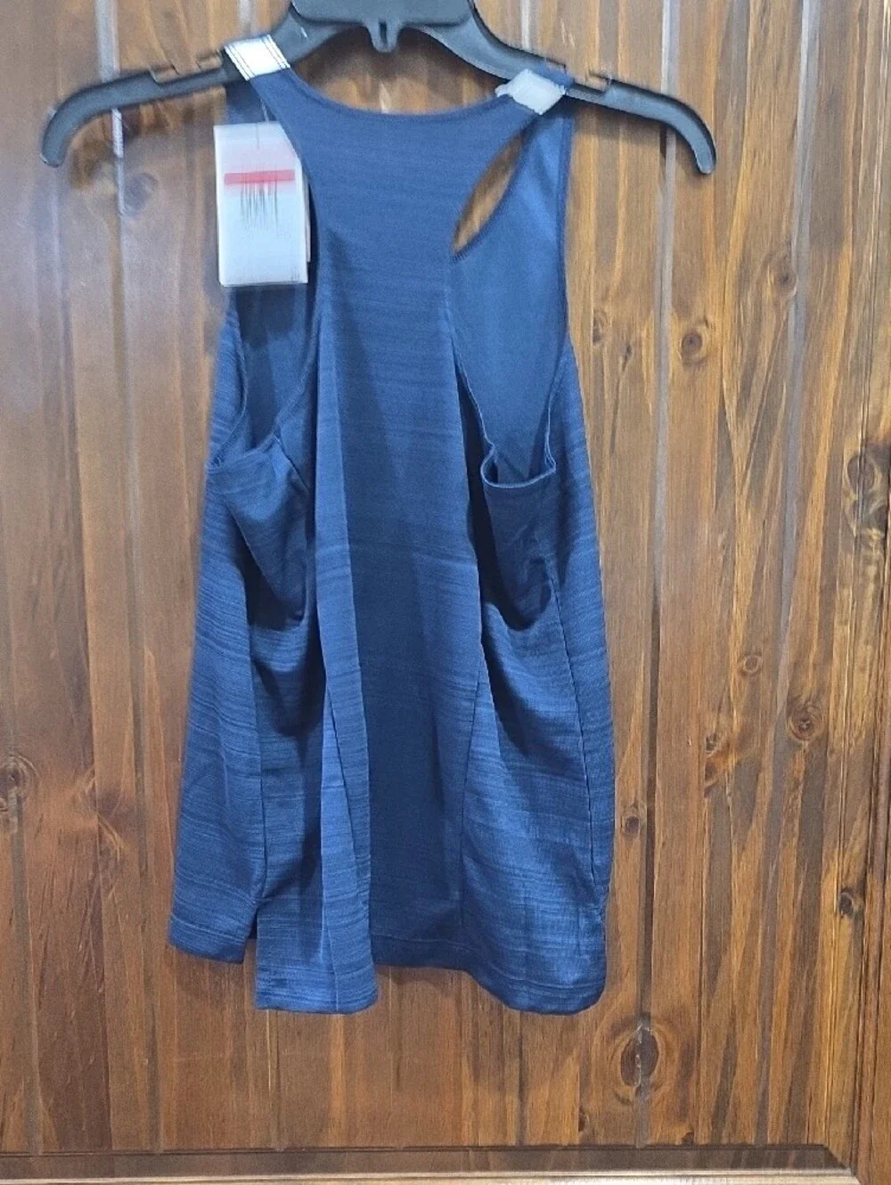 Nike UnisexNavy Blue Striped Athletic Tank Top